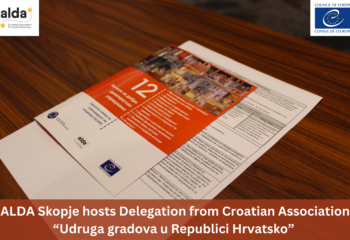 ALDA Skopje on 4th December 2023 will host a delegation from the Croatian Association of Cities (Udruga gradova u Republici Hrvatsko), led by the director, Nives Kopajtich-Škrlec