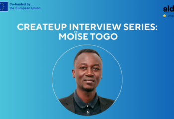 CreateUp Project Interview Series: An interview with Moïse Togo to understand key competences in the artistic domain