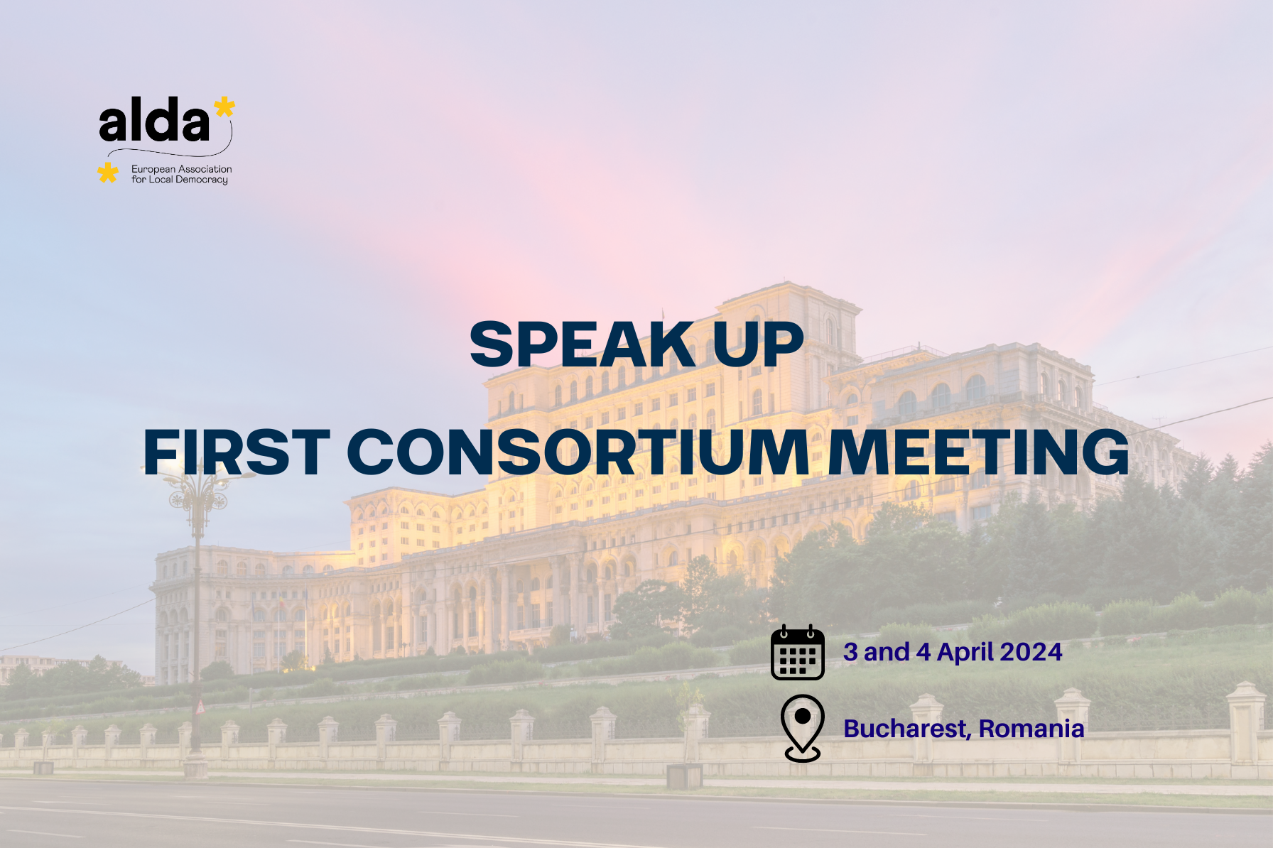 Speak Up first consortium meeting