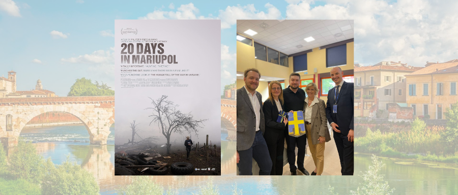 ALDA welcomes Mariupol delegation in Brescia and Verona, Italy