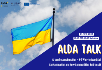 ALDA Talk on Green Reconstruction of Ukraine #5