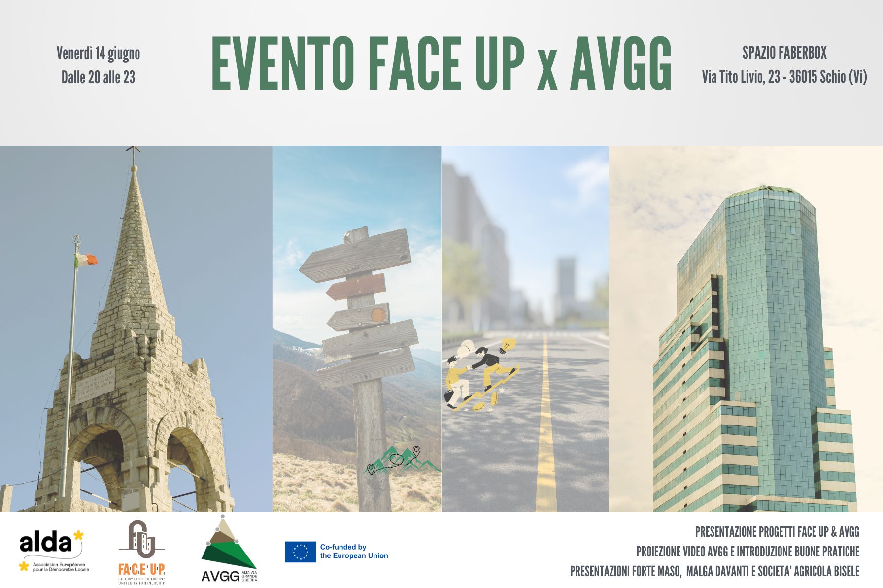 EVENTO FACE UP x AVGG